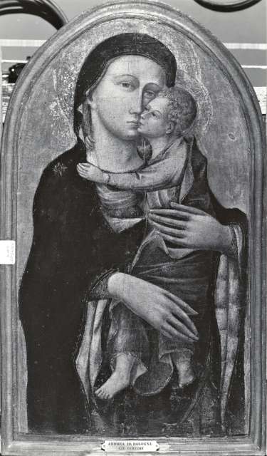 Anonimo — Anonimo fiorentino sec. XV - Madonna con Bambino — insieme